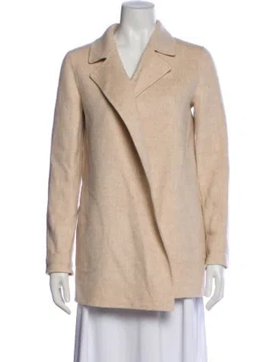 Pre-owned Theory Wool Blazer In Neutral