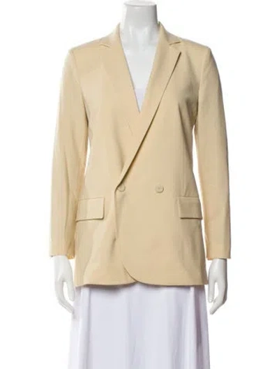 Pre-owned Theory Wool Blazer In Neutral