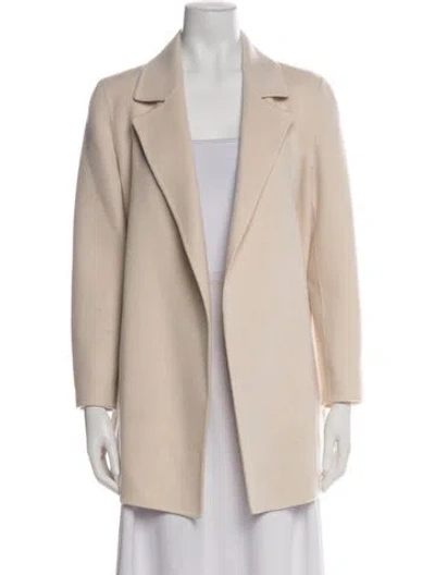 Pre-owned Theory Wool Blazer In Neutral