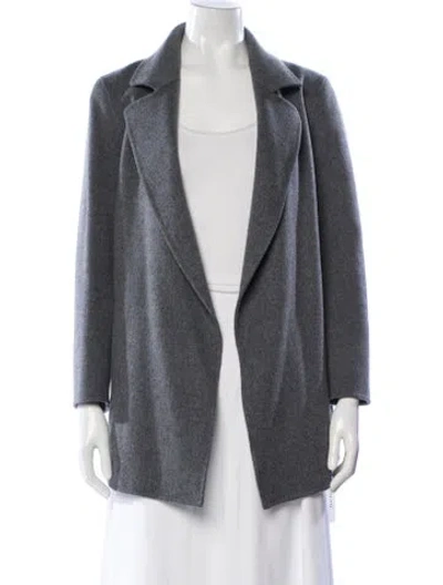 Pre-owned Theory Wool Blazer In Neutral
