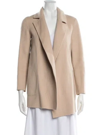 Pre-owned Theory Wool Blazer In Neutral