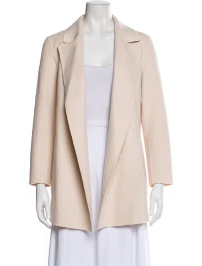 Pre-owned Theory Wool Blazer In Neutral