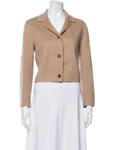 Pre-owned Theory Wool Blazer In Neutrals