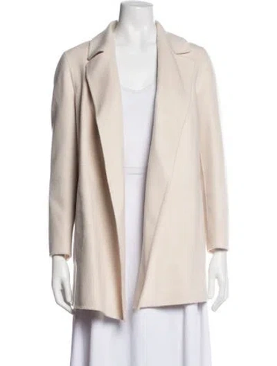 Pre-owned Theory Wool Blazer In Neutrals