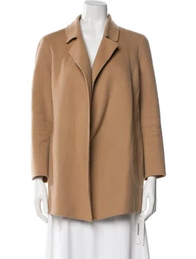 Pre-owned Theory Wool Blazer In Neutrals