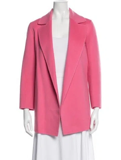 Pre-owned Theory Wool Blazer In Pink