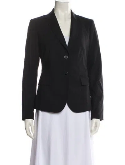 Pre-owned Theory Wool Blazer W/ Tags In Black