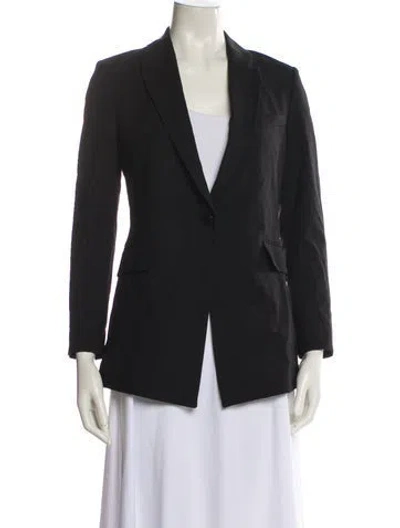 Pre-owned Theory Wool Blazer W/ Tags In Black