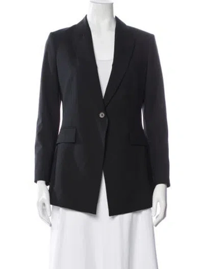 Pre-owned Theory Wool Blazer W/ Tags In Black