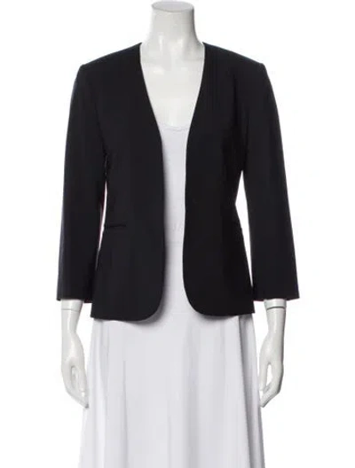 Pre-owned Theory Wool Blazer W/ Tags In Black