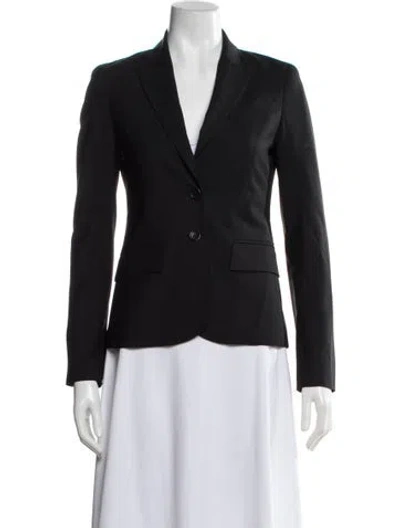 Pre-owned Theory Wool Blazer W/ Tags In Black