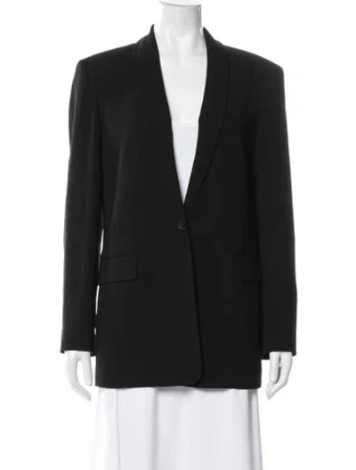 Pre-owned Theory Wool Blazer W/ Tags In Blue