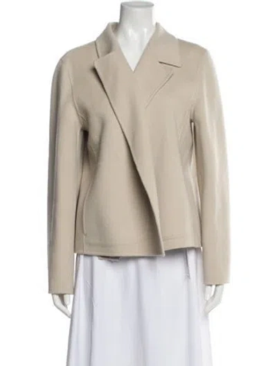 Pre-owned Theory Wool Blazer W/ Tags In Neutral