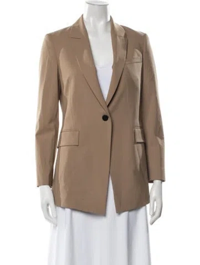 Pre-owned Theory Wool Blazer W/ Tags In Neutral