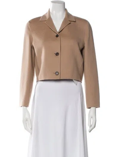 Pre-owned Theory Wool Blazer W/ Tags In Neutral