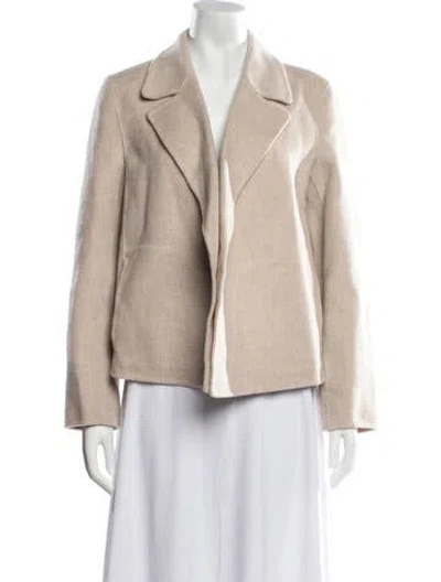 Pre-owned Theory Wool Blazer W/ Tags In Neutrals