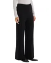 Theory Wool-blend Cable Knit Pant In Black