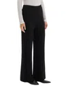 Theory Wool-blend Cable Knit Pant In Black