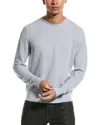 Theory Wool-blend Crewneck Sweater In Blue