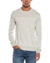 Theory Wool-blend Crewneck Sweater In Gray