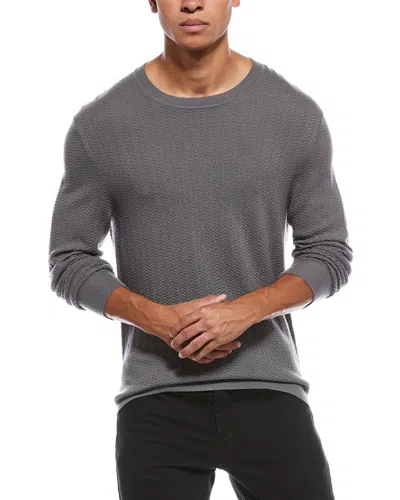 THEORY WOOL-BLEND CREWNECK SWEATER