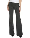 Theory High-waist Straight-leg Pant In Good Wool