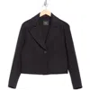 Theory Wool Blend Jacket In Black