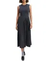 Theory Pleated Midi Dress