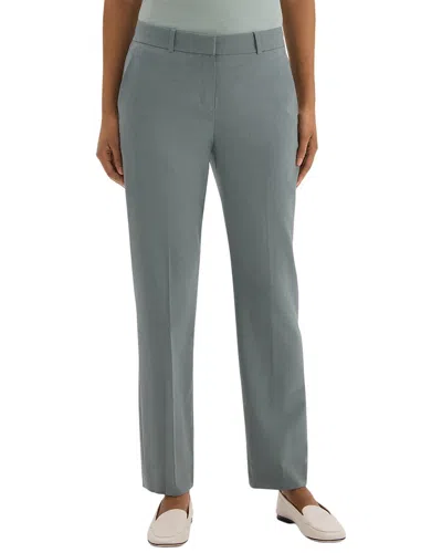 Theory Wool-blend Testra Pant In Blue