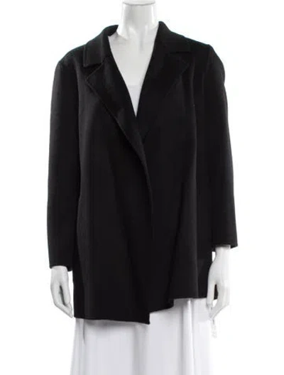Pre-owned Theory Wool Coat In Gray