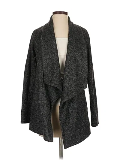 Pre-owned Theory Wool Coat In Gray