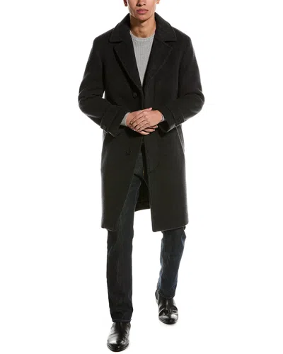 Theory Wool Coat In Grey