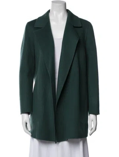 Pre-owned Theory Wool Coat In Multi
