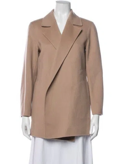 Pre-owned Theory Wool Coat In Neutrals