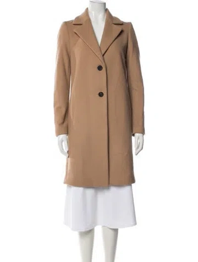Pre-owned Theory Wool Coat In Neutrals