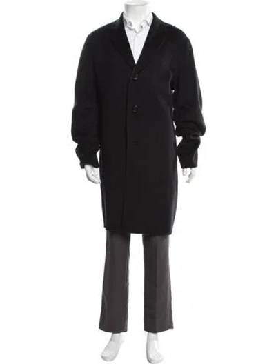 Pre-owned Theory Wool Coat W/ Tags In Black