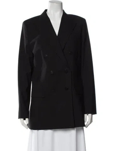 Pre-owned Theory Wool Coat W/ Tags In Multi
