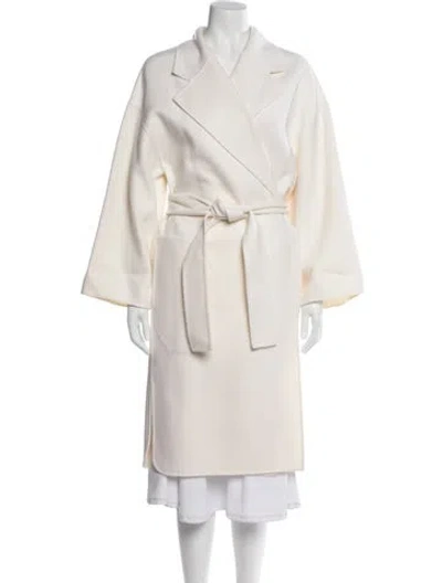 Pre-owned Theory Wool Coat W/ Tags In Neutral