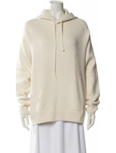 Pre-owned Theory Wool Crew Neck Sweater In Neutral
