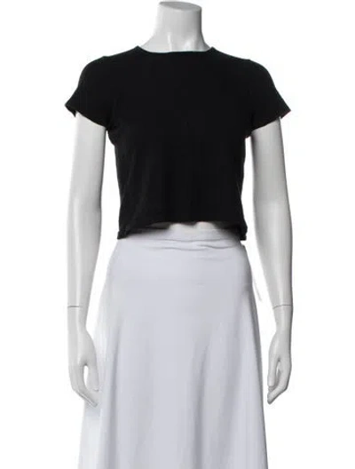 Pre-owned Theory Wool Crew Neck Sweater In White
