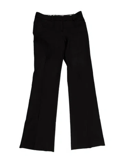 Pre-owned Theory Wool Dress Pants In Black