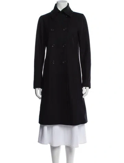 Pre-owned Theory Wool Evening Jacket In Black