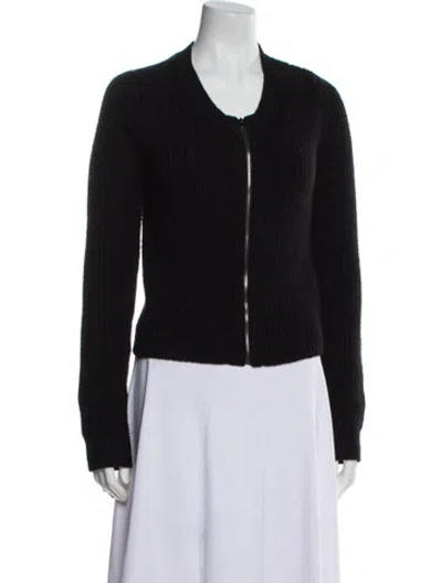 Pre-owned Theory Wool Evening Jacket In Black