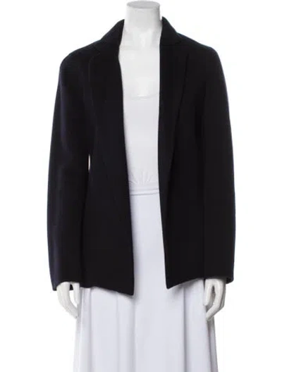 Pre-owned Theory Wool Jacket In Black