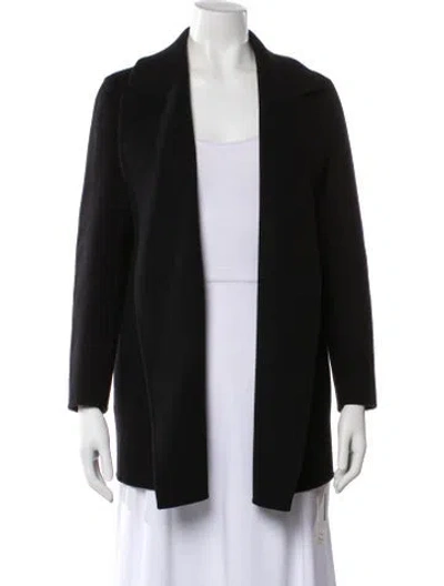 Pre-owned Theory Wool Jacket In Black