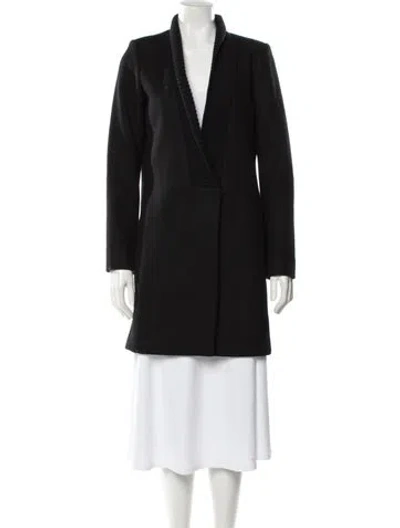 Pre-owned Theory Wool Jacket In Black