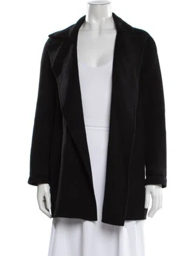 Pre-owned Theory Wool Jacket In Black