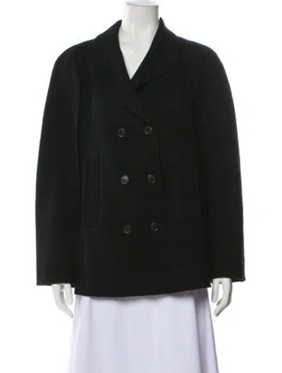 Pre-owned Theory Wool Jacket In Blue