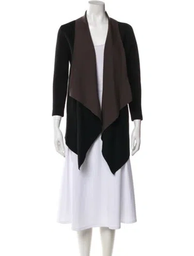 Pre-owned Theory Wool Jacket In Brown