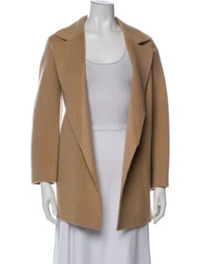 Pre-owned Theory Wool Jacket In Brown